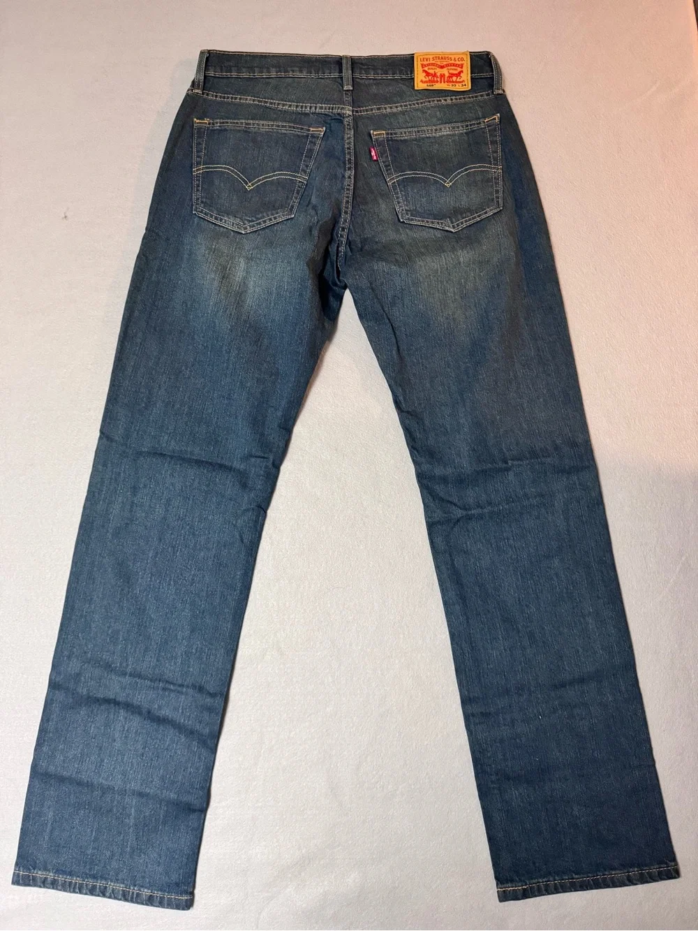 Levi's Men's Classic Dark Blue Jeans 33x34